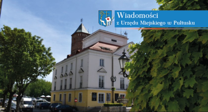 Zawiadomienie o sesji Rady Miejskiej w Pułtusku