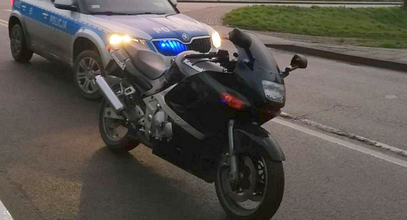 Zatrzymany w Pułtusku motocyklista może zapłacić nawet 30 tysięcy zł
