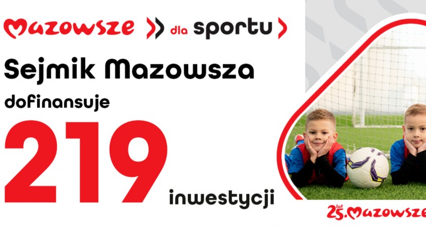 Samorząd Mazowsza rozwija bazę sportową