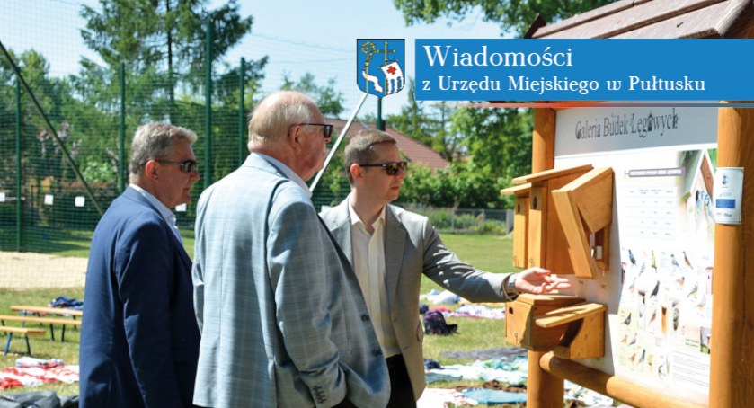 Otwarcie ścieżki przyrodniczo-edukacyjnej przy PSP nr 1 im. Klaudyny Potockiej w Pułtusku
