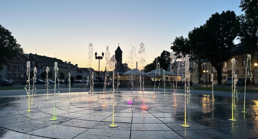 Pułtuska fontanna tańczy…
