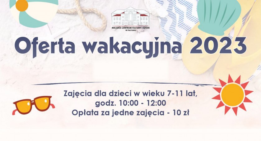 OFERTA WAKACYJNA na 2023 rok