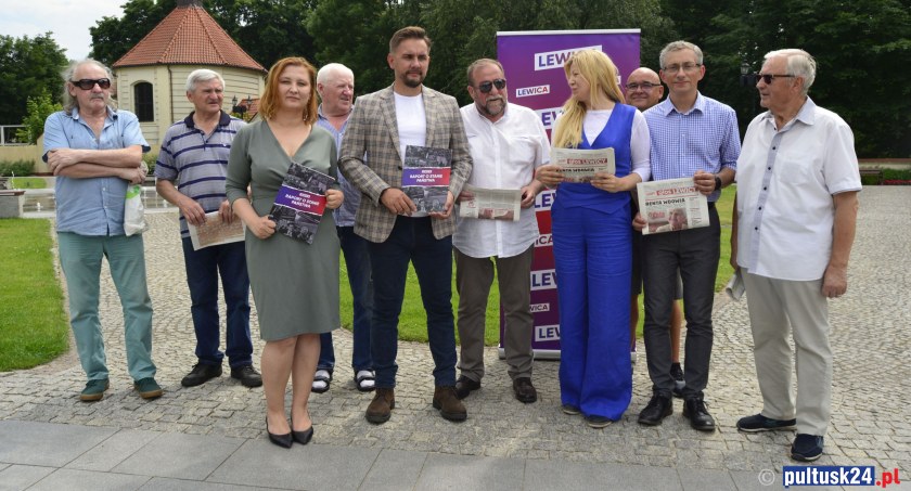 Parlamentarzyści Nowej Lewicy w Pułtusku