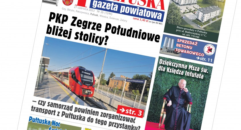 W 26 numerze Pułtuskiej Gazety Powiatowej