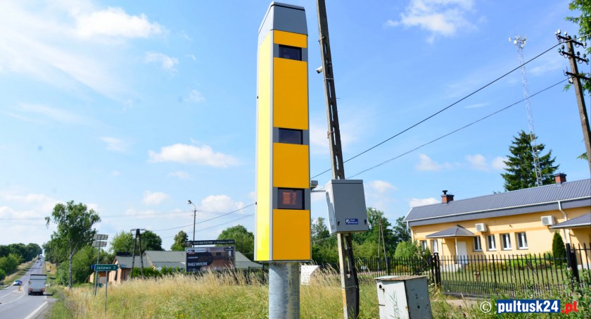 Najnowocześniejsze fotoradary w Kacicach i Dzierżeninie
