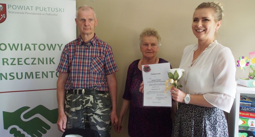 Powiatowy Rzecznik Konsumentów Dorota Ciosek na spotkaniu z seniorami