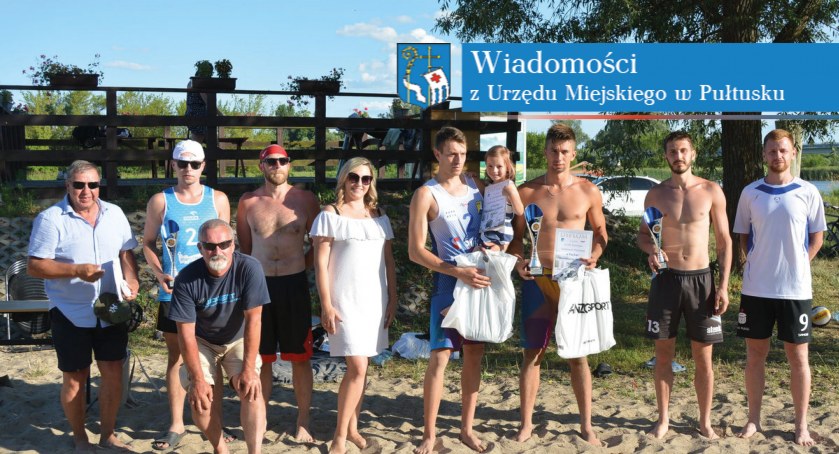 XIII Turniej Siatkówki Plażowej o Puchar Burmistrza Miasta Pułtusk zakończony!