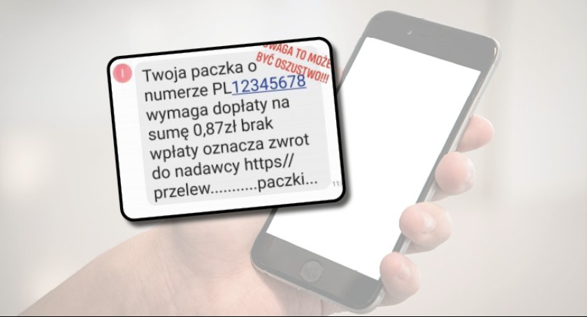 Dostałeś SMS-a z prośbą o dopłatę do przesyłki? Nie klikaj w link!
