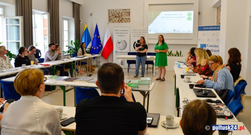 Wikipedia na Kurpiowszczyźnie - rozpoczęła się sesja prelekcyjna