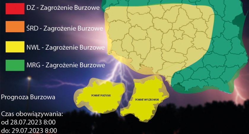Prognoza pogody na piątek