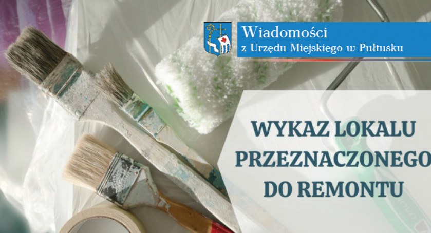 Wykaz lokalu przeznaczonego do remontu z dnia 31 lipca 2023 r.