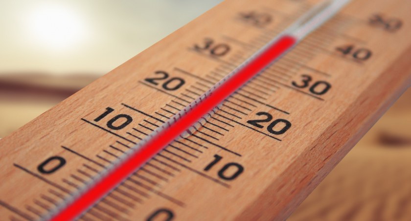 Rekord temperatury zanotowany niedaleko Pułtuska