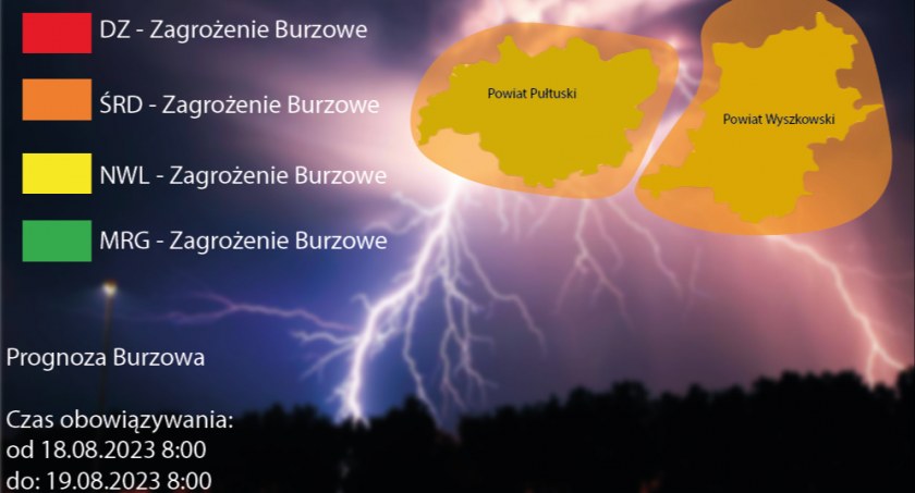 Prognoza pogody Łowców Burz Polska