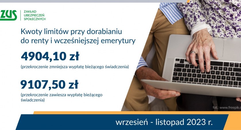 ZUS: zmieniają się limity dorabiania dla pracujących rencistów i emerytów