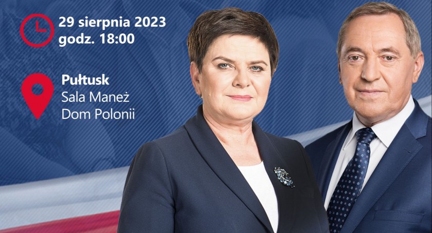 Henryk Kowalczyk zaprasza na spotkanie z Beatą Szydło