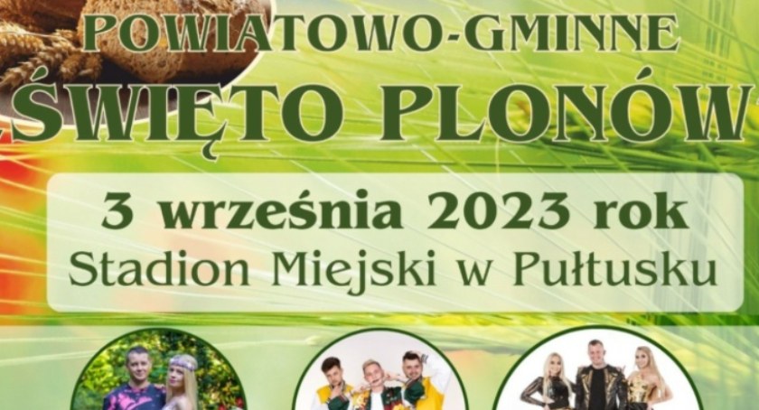 Zapraszamy na Powiatowo-Gminne Święto Plonów – 3 września na stadionie!