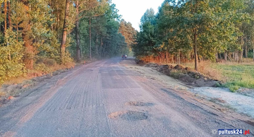 Remont drogi powiatowej nr 3415W w miejscowości Pobyłkowo Małe