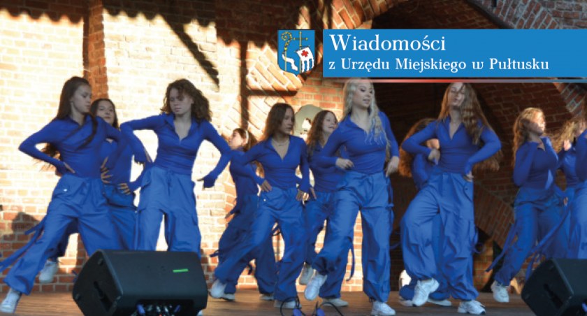 Show taneczne Studia Tańca SWAG Olgi Nitkowskiej-Brejnak podczas XXVI Dni Patrona Pułtuska św. Mateusza