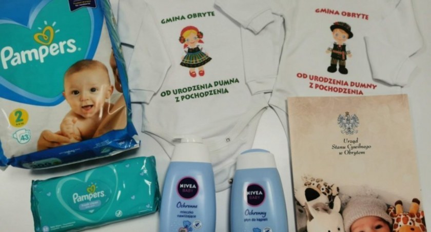 Wójt Obrytego znów powitał najmłodszych mieszkańców gminy