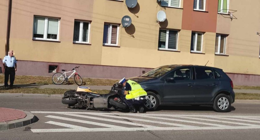 Sprawca wczorajszego wypadku na Mickiewicza to mieszkaniec powiatu pułtuskiego. Był kompletnie pijany