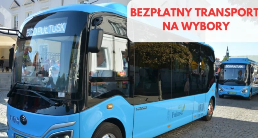 Bezpłatny transport na wybory do sejmu RP i senatu RP w dniu 15 października 2023 r.