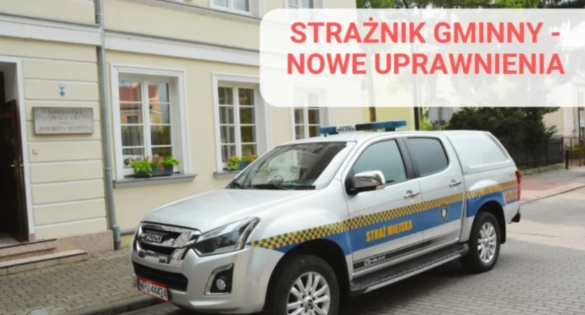 Nowe uprawnienia mandatowe straży gminnych
