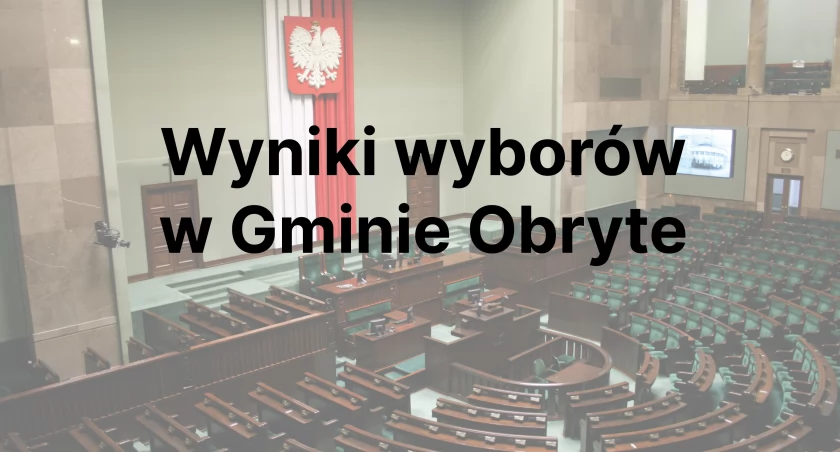 PKW podała wyniki w Gminie Obryte