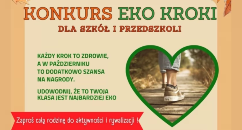 Konkurs EkoKroki dla szkół i przedszkoli