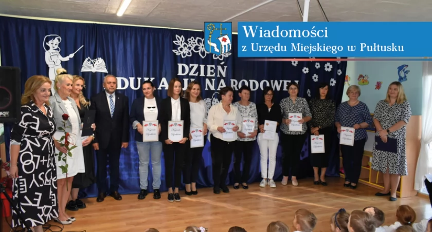 Dzień Edukacji Narodowej w Przedszkolu nr 4 z Oddziałami Integracyjnymi w Pułtusku