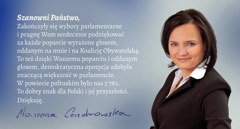 Podziękowania
