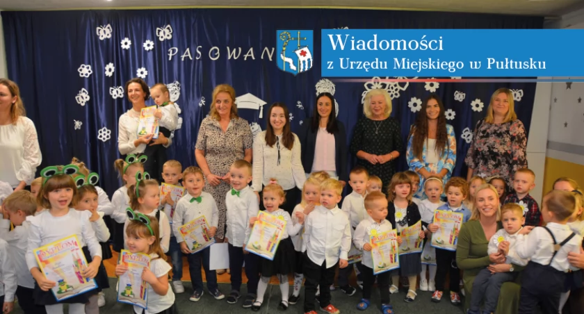 Pasowanie na przedszkolaka w Przedszkolu Miejskim nr 4 przy ul. R. Krajewskiego 