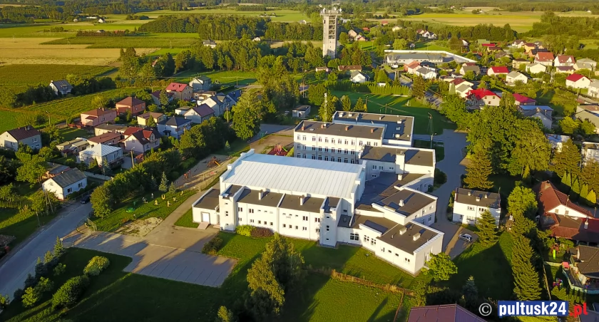 Gmina Świercze z lotu ptaka