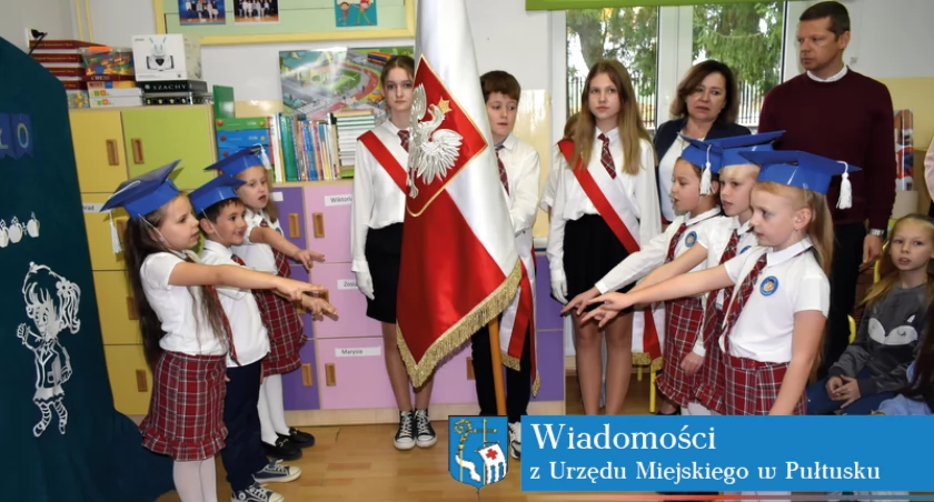 Ślubowanie uczniów PSP w Przemiarowie