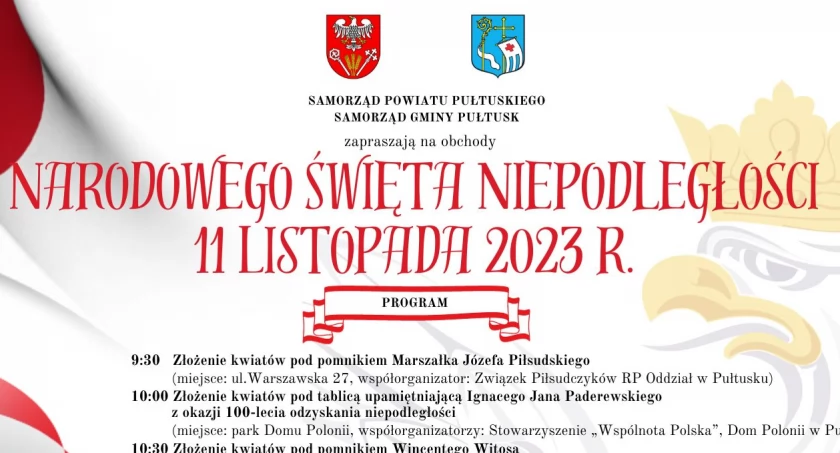 Narodowe Święto Niepodległości - ZAPROSZENIE