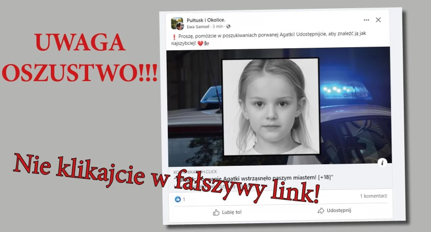 UWAGA! Ten post to oszustwo