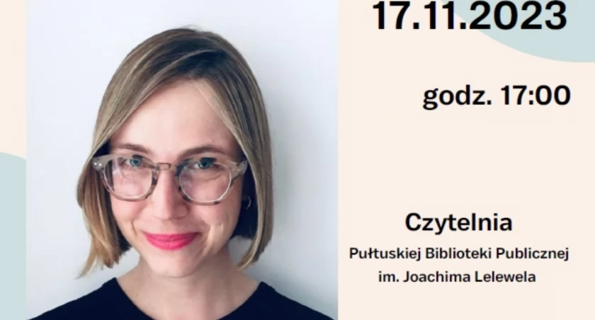 Spotkanie z producentką filmową w pułtuskiej Bibliotece