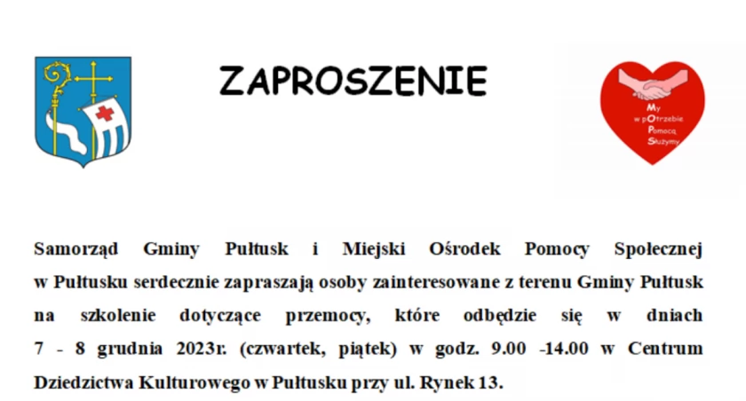 Szkolenie dotyczące przemocy
