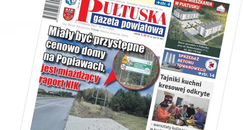 W 47 numerze Pułtuskiej Gazety Powiatowej