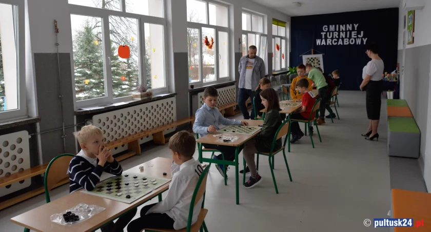 I Gminny Turniej Warcabowy dla szkół podstawowych