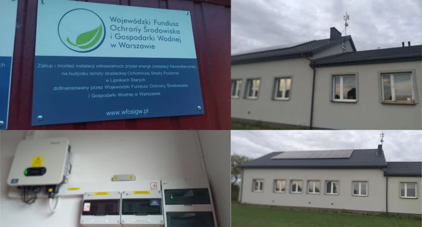 Najnowsza inwestycja w OSP Lipniki Stare