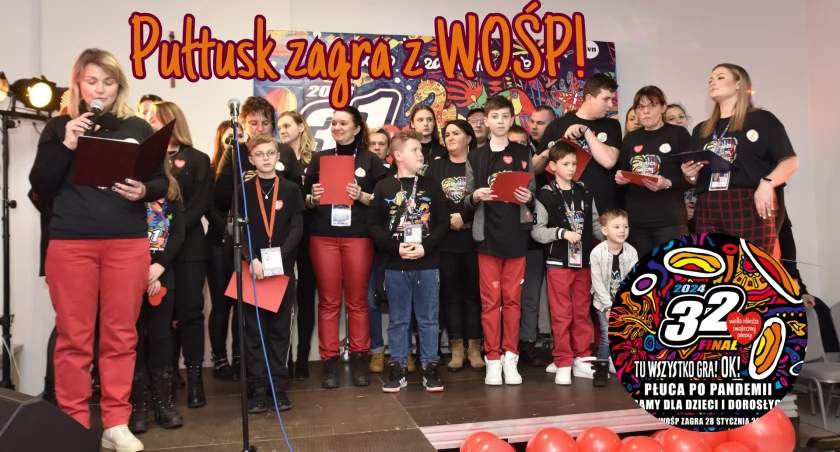 To już pewne! Pułtusk zagra z WOŚP 2024!