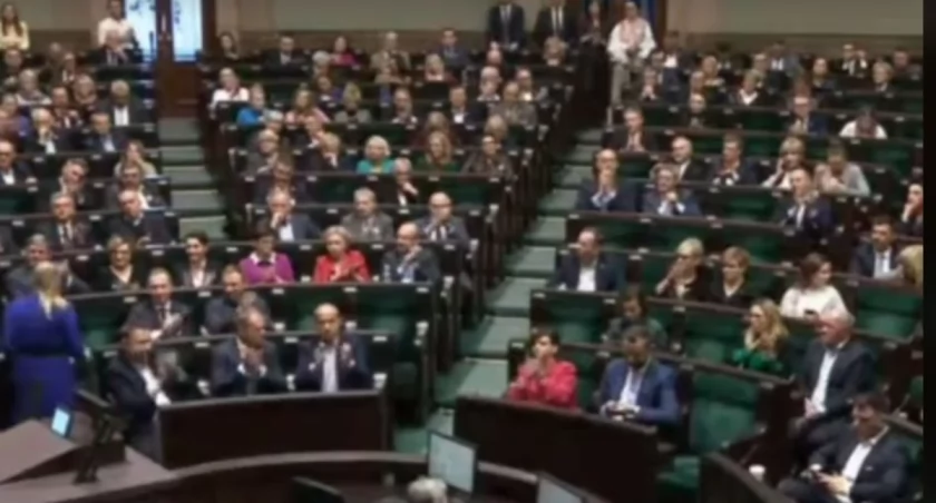 O Pułtusku podczas dzisiejszych obrad Sejmu. Na sali rozległy się brawa