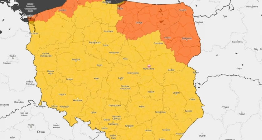 Nadciąga kumulacja niebezpiecznych zjawisk pogodowych. Możemy się ich spodziewać w całym powiecie pułtuskim