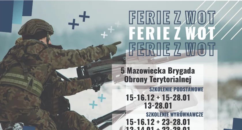 „Ferie z WOT” w koszarach 5 Mazowieckiej Brygady Obrony Terytorialnej