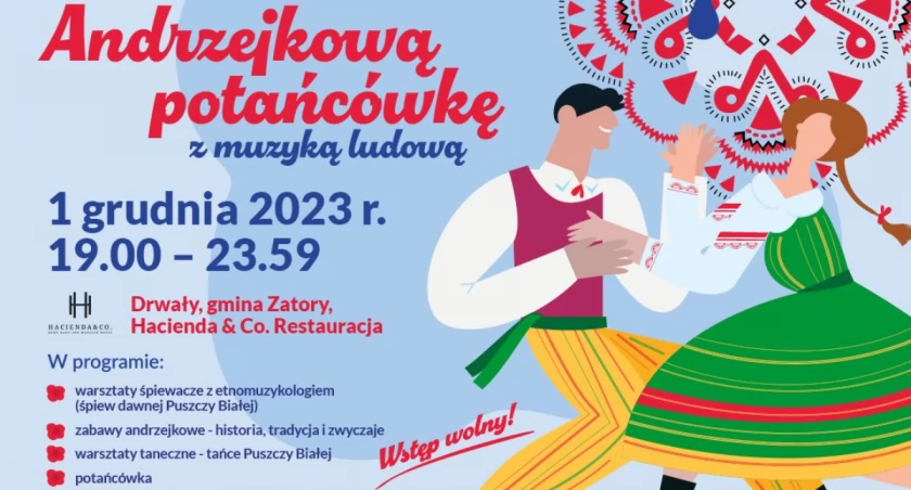 Ludowa zabawa andrzejkowa w Drwałach