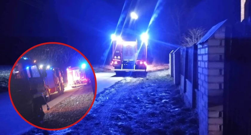 Nocna interwencja strażaków