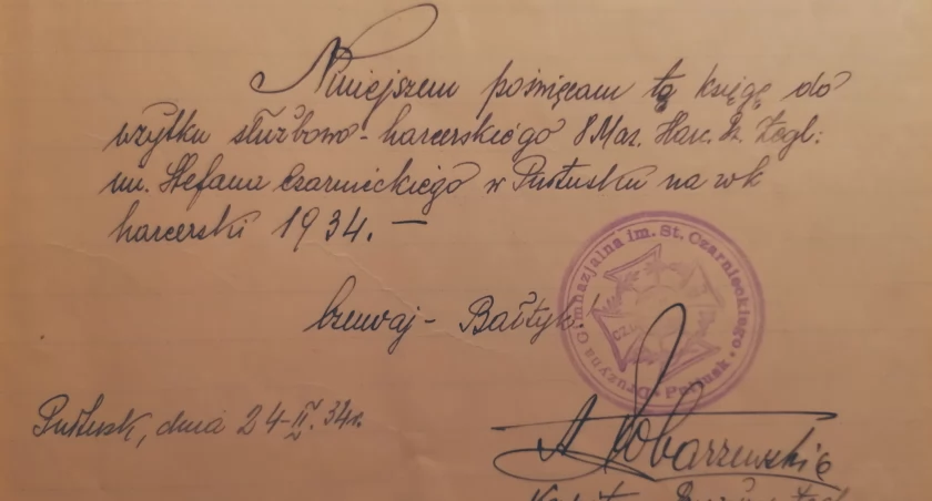 Z historii pułtuskich wodniaków – cz. V