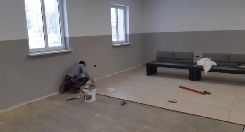 Trwa remont remizy w Błędostowie