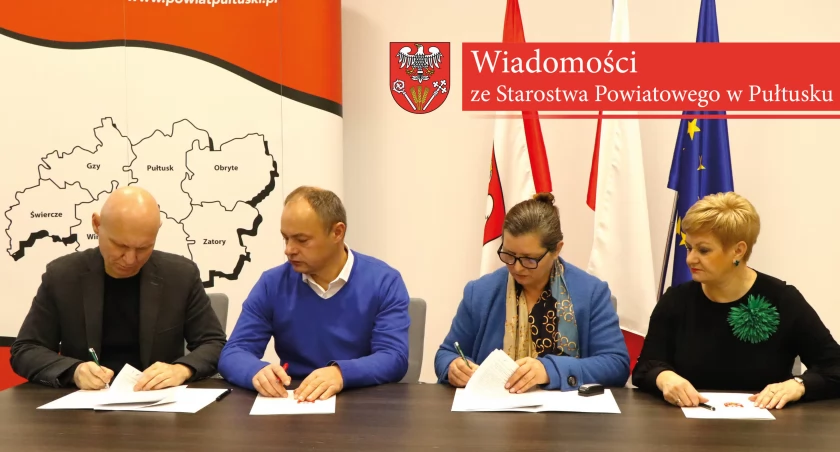 Podpisanie umowy na przebudowę drogi powiatowej na odcinku Kowalewice Włościańskie – Ostrzeniewo