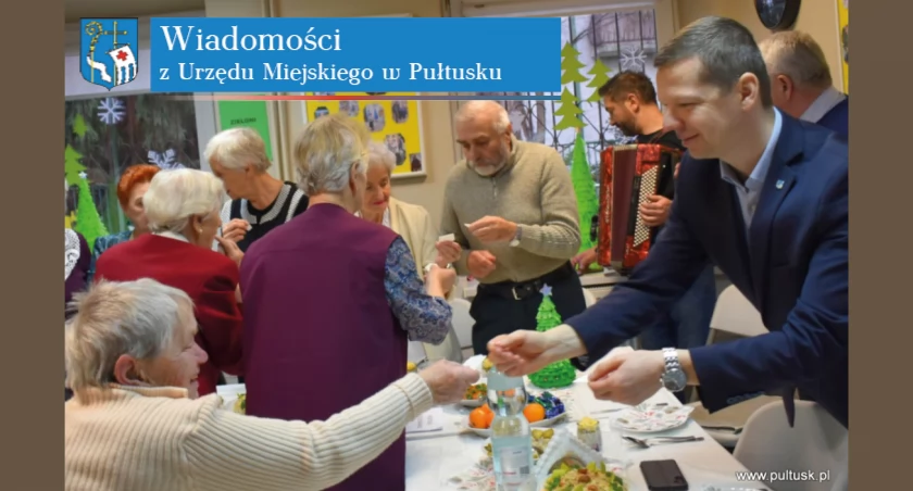 Spotkanie wigilijne w Dziennym Domu „Senior+”